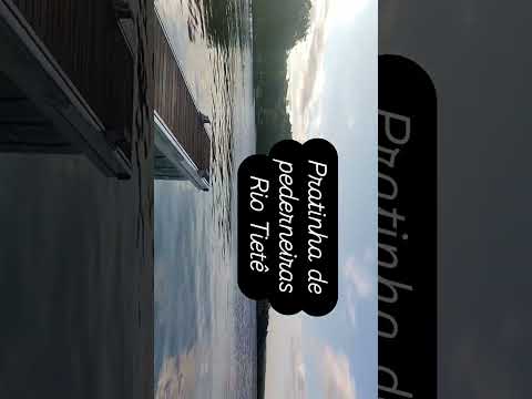 Rio Tietê pederneiras interior de São Paulo