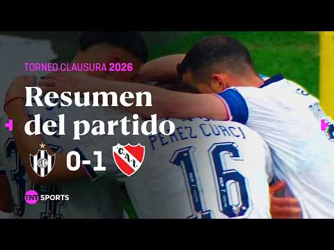 INDEPENDIENTE LE GANÓ DE VISITA A CENTRAL CÓRDOBA | #CentralCórdoba 0-1 #Independiente | Resumen