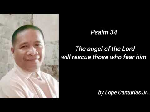 Psalm 34 The angel of the Lord will rescue those who fear him