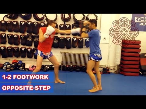Jab & Cross Basic Footwork Tutorial (Opposite Side
