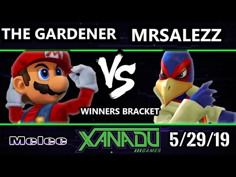 S@X 304 SSBM - The Gardener (Mario) Vs. MRSAlezz (Falco) - Smash Melee Winners Round 1