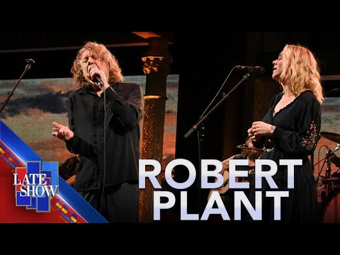 “Higher Rock” - Robert Plant with Saving Grace (LIVE on The Late Show)
