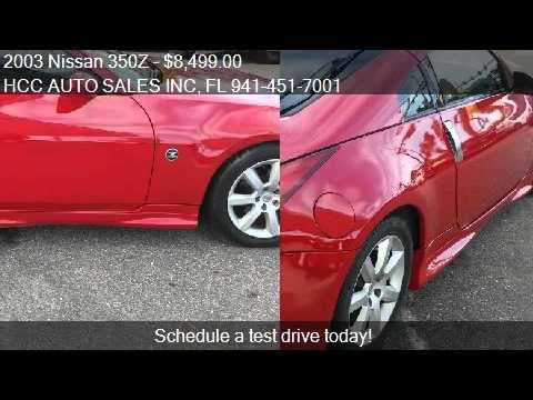 2003 Nissan 350Z for sale in Sarasota, FL 34237 at the HCC A