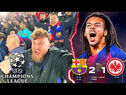 FC Barcelona vs. Frankfurt - UCL Stadionvlog 😱 | RACHE FÜR DIE BLAMAGE... | ViscaBarca