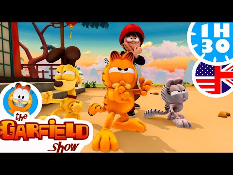 🏮 Garfield goes to China 🏮 - Cartoon compilation