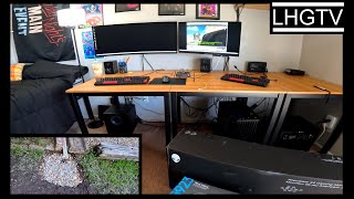 LHGTV // DRAIN CLOGGED // 34" ALIENWARE + Logitech G923 Steering Wheel //