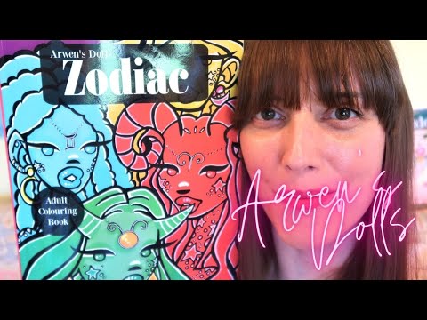 Arwen's Dolls, Zodiac, Adult/Teen Colouring Book / May 2022/ On Amazon.