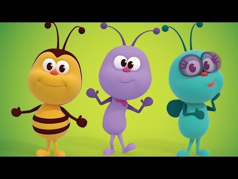 Весёлые песенки о насекомых - сборник детских песен! - детские песни  | Детское Королевство