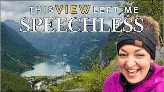 Exploring Geiranger, Norway!! Epic Viewpoints & Waterfall Walk! NCL Prima Port Day.