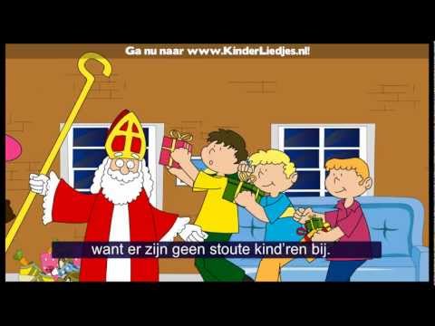Sinterklaasliedjes van vroeger - Sinterklaasje kom maar binnen met je knecht