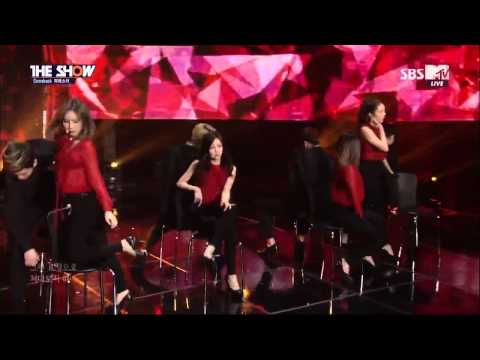 150303 FIESTAR   You're Pitiful @ The Show Comeback Stage