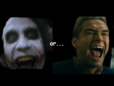 whose laugh is more Physco !! homelander🦸or joker🤡