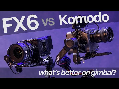RED Komodo vs. Sony FX6: What's the BEST GIMBAL CAMERA? (DJI RS2)