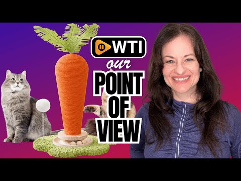 24'‘ H Cat Scratching Post Carrot with Catnip - WTI product video review
