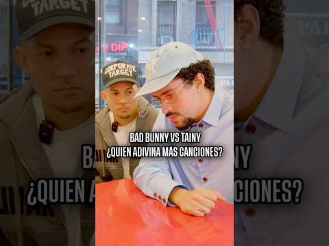 #BADBUNNY VS #TAINY ¿QUIÉN ADIVINA MÁS CANCIONES? • #ibai #entrevista #flow #dtmf #reggaeton