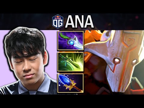 OG.ANA SMURF JUGGERNAUT WITH DIFFUSAL-AGHANIMS - DOTA 2 7.31 GAMEPLAY