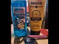Leaf Head Shave With Bee Bald Shave Cream