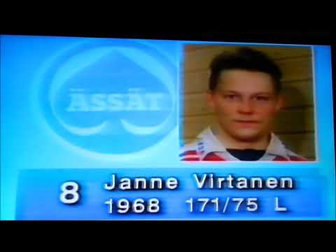 Ässät vs Jokerit 90-luvun alkua(Pari maalia)