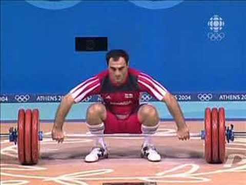 Athens 2004 Under 85 kg Men Weightlifting