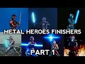 Metal Heroes Finishers Part 1 Gavan Jiraiya