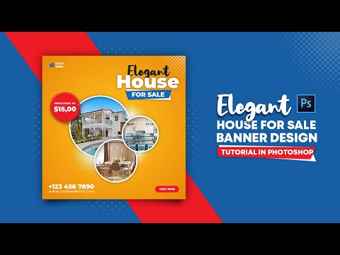 How to Design Furniture Social Media Banner Adobe Photoshop Tutorial Speed Art Grafix Mentor