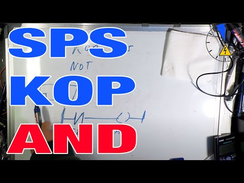 KOP Kontaktplan UND AND Verknüpfung SPS
