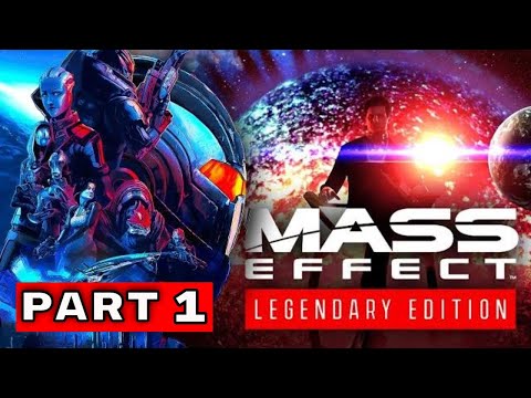 MASS EFFECT LEGENDARY EDITION PS5 ME 1 Walkthrough Gameplay Part 1 - INTRO (FULL GAME)