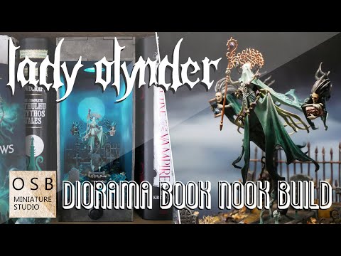 Warhammer AOS Nighthaunt Lady Olynder Book Nook