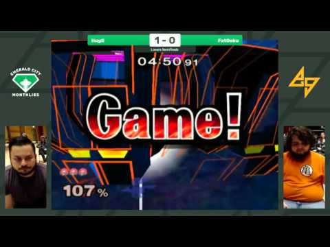 Emerald City I - HugS (Samus) vs. FatGoku (Fox) - Melee Losers Semifinals