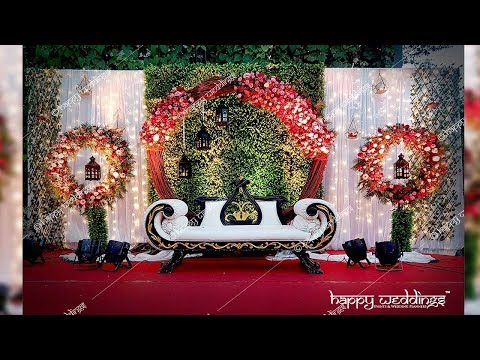 Wedding Stage Reception at Hycinth, Trivandrum