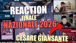 CESARE GIANSANTE commenta la sua FINALE al NAZIONALE ITALIANO di Yu-Gi-Oh! 2026