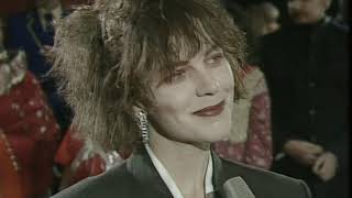Judy Davis interview | Passage to India | Royal film premier | 1985 video