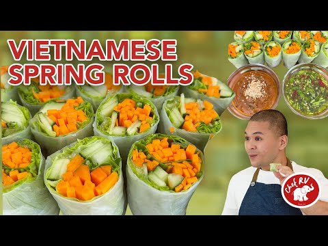 Fresh Spring Rolls Vietnamese Style