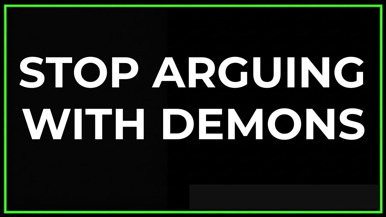 TOP ARGUING WITH DEMONS | Myron Golden’s Most Powerful Speech Yet!