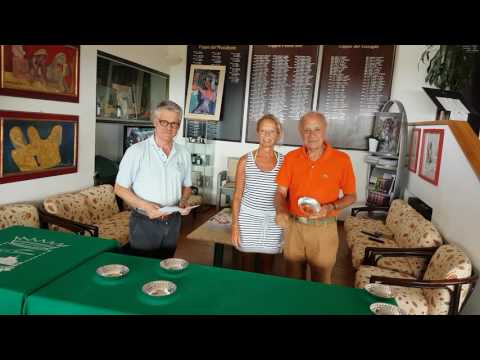 Premiazione gara " VIAGGIARE GOLF TROPHY" - G.C.Punta Ala 8.08.2017
