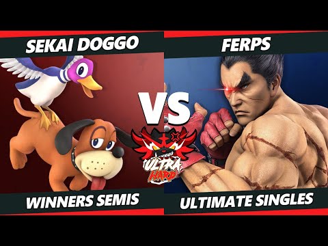 Ultra Hard Winners Semis - Sekai Doggo (Duck Hunt) Vs. Ferps (Kazuya) SSBU Ultimate Tournament