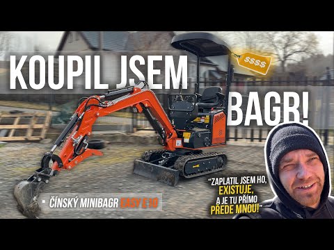Nejprve mě okradli o 70 000 Kč…🔧 Dnes už mám bagr doma! 💪🚜 #bezkomprese