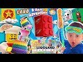 LEGOLAND GHOST vs. LEGO MOVIE WORLD? Shawn's 3rd Birthday Adventure Continues #2 (FUNnel Family)