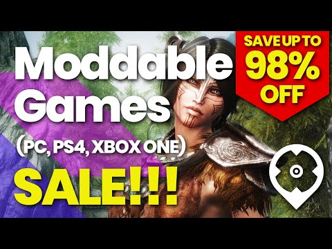 Best Sales for the top Moddable games (PC, PS4, Xbox One)