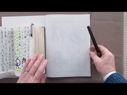 Em relação à ordem dos traços dos kanji e à omissão dos traços dos pontos, “Xing”