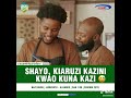Kazi Ina Kazi Hii Nazi Bubu Sinema Zetu
