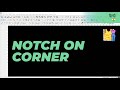 हिन्दी - Notch on Corner | TUKAdesign Video Help | CAD Pattern Making Software | Hindi