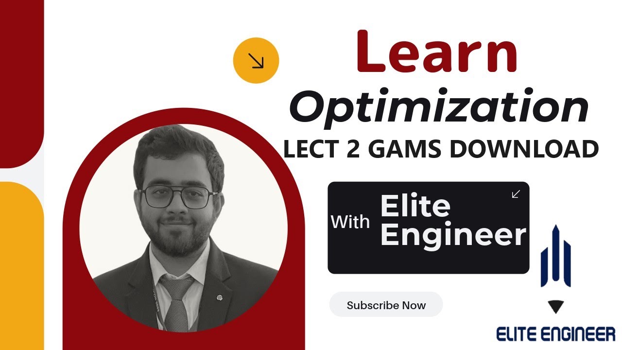 Lecture 2 | Downloading GAMS for optimization