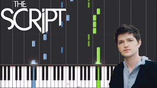 The Script - The Man Who Can&#39;t Be Moved - Piano Tutorial