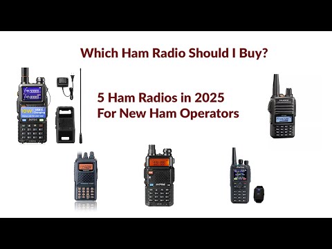 The Top 5 Ham Radios for Beginners 2025