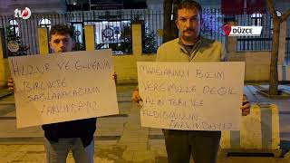 Düzcede Polislere Anlamlı Sürpriz İyi Ki Varsınız