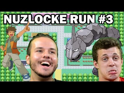 Let's Play Pokemon Blue Nuzlocke Run Part 3 - GASTLY IS A GAY VAMPIRE - Whistle Bros Gaming