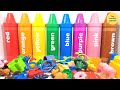 Crayons Color Sorting Activity Learn Colors Educational Videos For Toddlers
