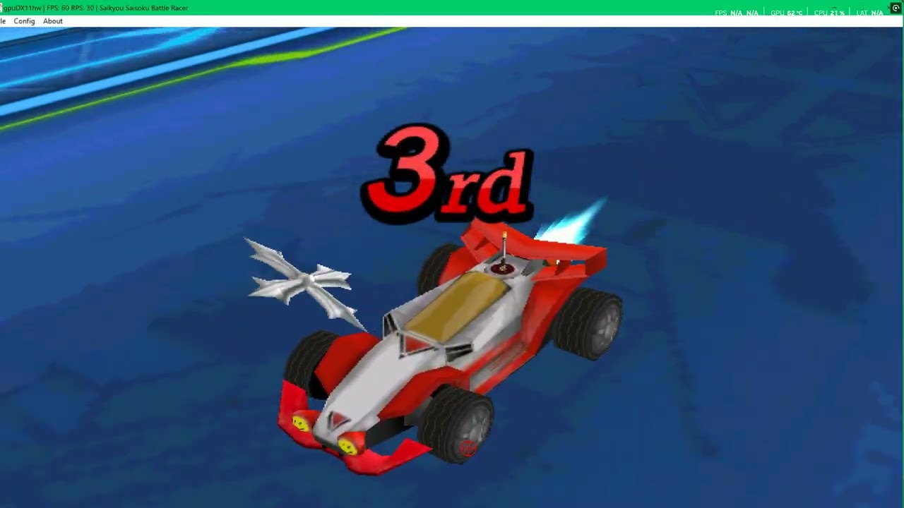 DEMUL 0.7 = Saikyou Saisoku Battle Racer - COURSE 1-2 4K UK ARCADES LONGPLAY SEGA SPIDER SYSTEM