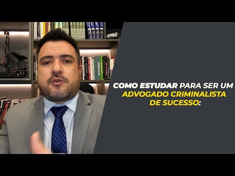 Como estudar para ser um advogado criminalista de sucesso | Marlon Ricardo